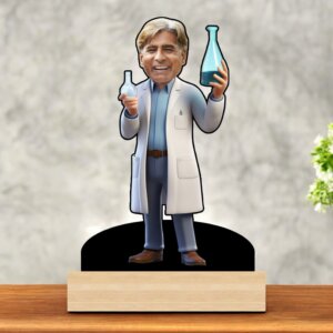 Fun & Unique Personalized Scientist Caricatur...